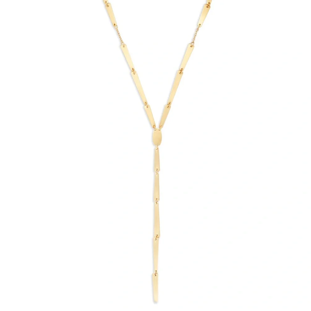 KENDRA SCOTT • Gold Gail Lariat Necklace